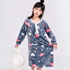 Eline 女童天使翅膀保暖連身睡衣