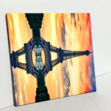 HTTP 磁磚 水中倒影艾菲爾鐵塔 C239