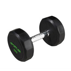 스포틀러 PEV 12각 덤벨 10kg, 1개