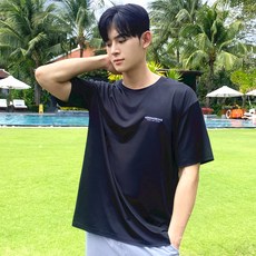 HERRINGBONE apparel 男士寬鬆版防磨短袖上衣 RI385