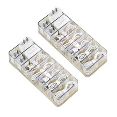 充電線多用途收納盒, 2個