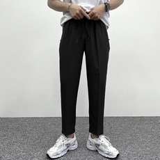 남성용 아이스 스판 밴딩 슬랙스 1P677