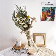 GAPANG 乾花 DRYD031 + Kokeshi 娃娃, 03 號