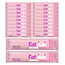 Dr.TISSUE 寵物貓用沐浴巾 20入, 混合色, 20個