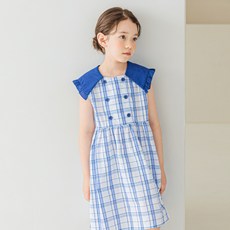 LILIPURRI 女童 Brielle 翻領連身裙