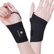 Lalaapple Slim Fit護腕 2入, 黑色, 1個