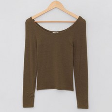 174 여성용 포닝 랍빠 유넥 슬림 티셔츠