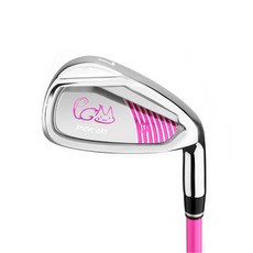 PGM Golf PICK CAT 7號鐵桿 粉紅色, 38度, 無