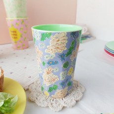 라이스 유아용 덴마크 롱 컵 480ml, 1개, 퍼플 빅플라워