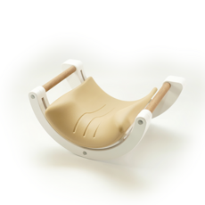 RollingPillow 枕芯平衡器+皮膚泡沫套組, 米色（泡沫）