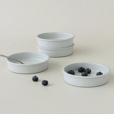 Bairim 小菜盤 中, 4個, 淺灰色