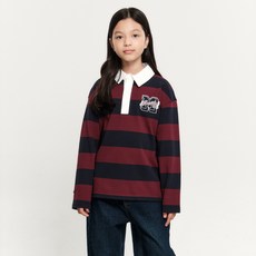 MaritheFrancoisGirbaud 兒童彩色條紋長袖T恤
