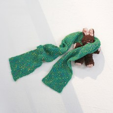 LuckyBambine 兒童軟萌餅乾針織圍巾