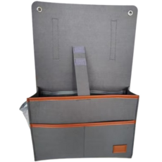 젤루뚝 캠핑파우치 수납함, 차가운회색, 1단