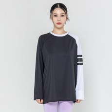 HMUS 女款Perra寬鬆長袖T恤 防曬衣