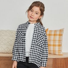 WISHKIDS 童裝格紋夾克風格南方