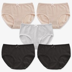 주니데이 리본 학생 팬티 5종 세트