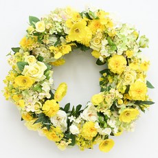 Garden in the City 大型內部花租賃, 黃色