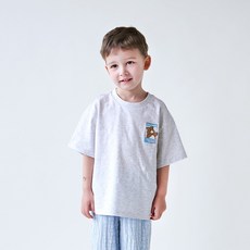 WALTONKIDS 兒童復古熊T恤