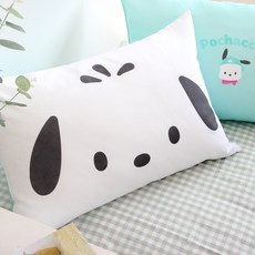 NARA HOME DECO 三麗鷗 雙面新款式 枕頭套 + 超細纖維枕芯 組, 1套, 帕恰狗