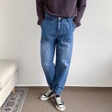 Heyjin 男士前口袋牛仔束口褲 2970