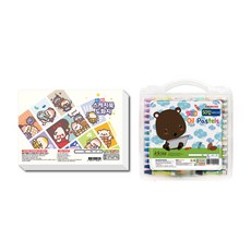 ARTMORE Sosofun速寫本繪圖紙130g x 125張+蠟筆50色套組