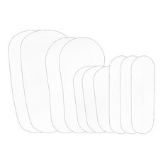 Darkness 刷具套 10件組, 1組, 半透明