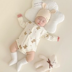 STARDOOR 嬰兒日常柔軟長袖包屁衣