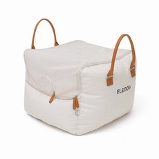 ELEDOG 狗用車載寵物窩, 象牙白, 1個