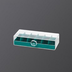 Dawit 桌面電線充電器整理盒, 1個, 綠色