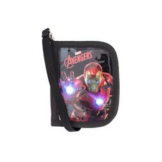 WINGHOUSE 漫威鋼鐵人圖案掛鍊式短夾