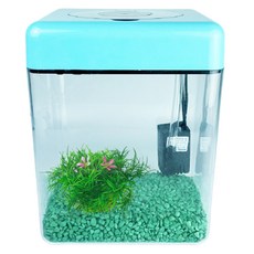 Rora Pet 壓克力方形LED魚缸, 常綠