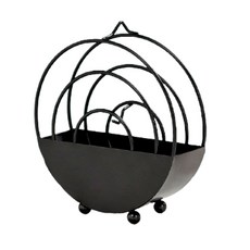 鐵製蚊香座筒 YT_RA1543, 黑色的