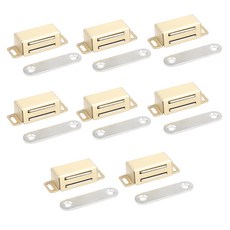 Choice Hardware不鏽鋼磁鐵Patches環 金色 小, 8組