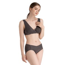 IUNIQUE 孕婦哺乳內衣+內褲組