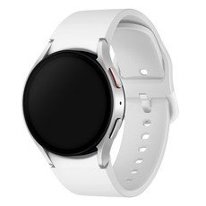 워치스탠다드 스마트워치 실리콘 스트랩 20mm, 화이트