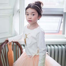 pied a 'terre 女童 Wannabe 芭蕾舞者長袖T恤 4509