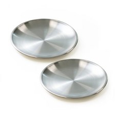 Reborn.J POSCO 不鏽鋼圓型餐盤, 單色, 2個