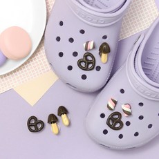 洞洞鞋甜點造型裝飾鞋扣 9入組