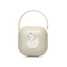 suavinex 安撫奶嘴收納盒, 銀色天鵝款, 1入