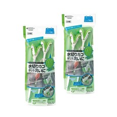 마메이타 스텐 식기 건조대 청소 스틱 2p, 2개