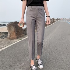 LUNA GIRL 女款佩里爾斯九分西裝褲