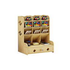 Bandy DIY原子筆整理桌抽屜, 象牙, 1個