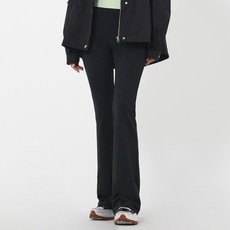 엘쏘 여성용 슬림핏 부츠컷 레깅스