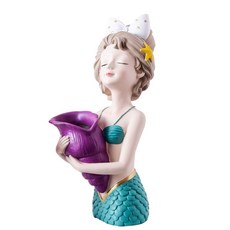 頂級 TCR 小美人魚花瓶, 藍色