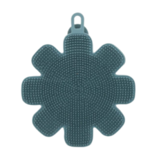 QUICK SALIM 矽膠幸運草菜瓜布 綠色, 1個, 1入