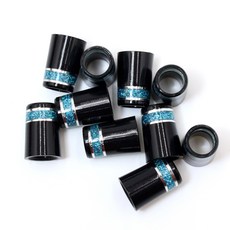 Circle DESIGN GOLF 長版素色版 優質高爾夫球桿套圈 10入, 藍色