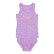 UNITED COLORS OF BENETTON. KIDS 兒童圓點內搭上下衣套裝 SETQCETQ3311