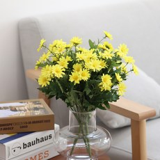 Haru Gonggan 仿真雛菊 2入, 黃色