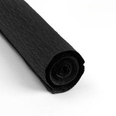 와우킹 컬러풀 선물포장 종이접기 구김지 250 x 50 cm, 블랙, 4개